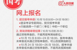 2017年国考报名,百万考生共赴“国考”征程